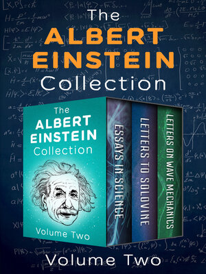cover image of The Albert Einstein Collection Volume Two